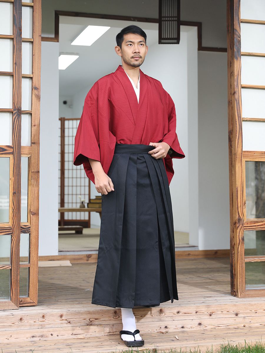 Traditional Japanese Men'S Formal Wear - Męski tradycyjny japoński zestaw kimono, formalny