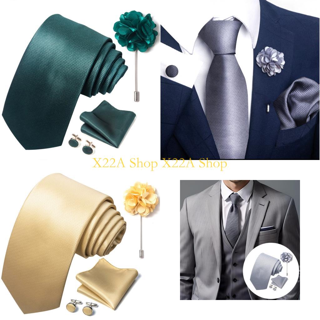 Unique Men'S Formal Wear - Unikalne 4 sztuki luksusowych krawatowych spinek