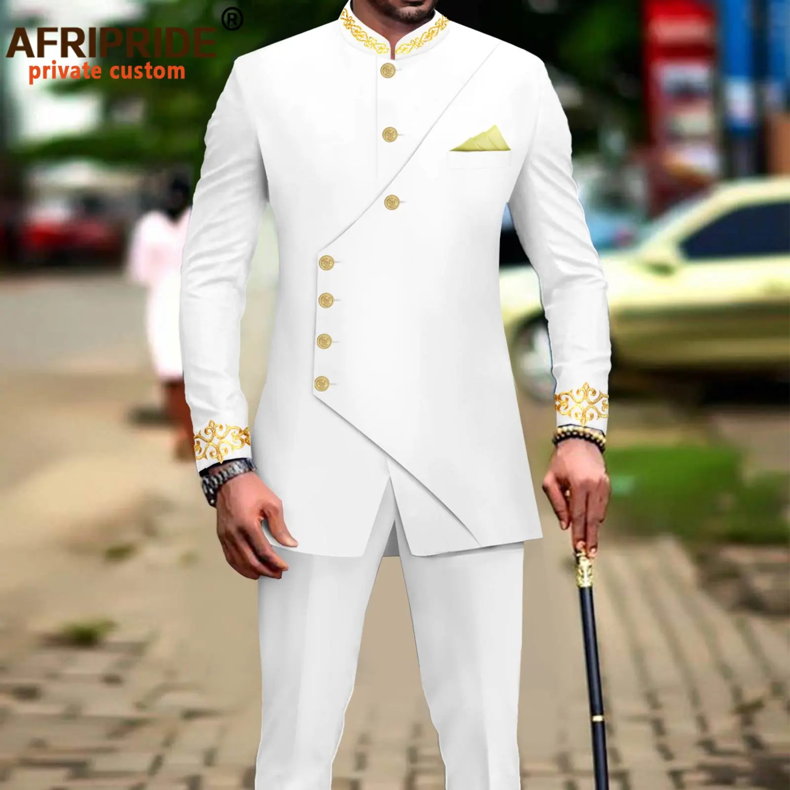 Men'S Used Formal Wear - Afrykańskie garnitury dla mężczyzn Slim Fit