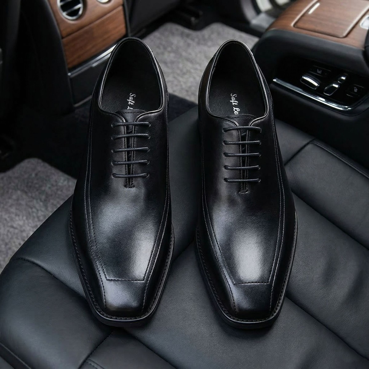 Men Formal Wear Sale - Włoskie męskie oksfordy, eleganckie buty biznesowe