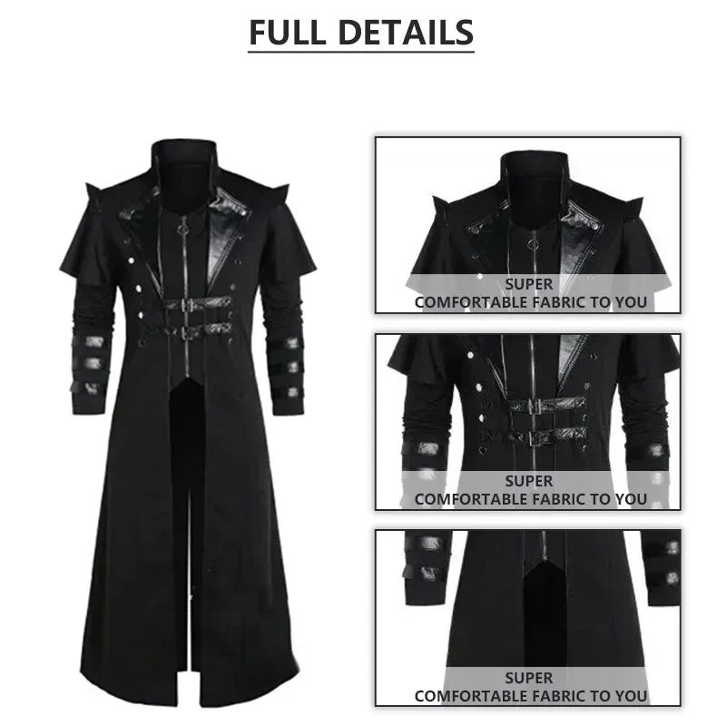 Kostium Męski Vintage Hallowee – Men Formal Wear Coat recenzja i cena