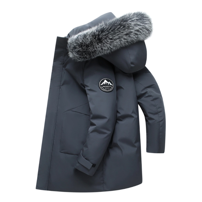 Jesień Zima Mężczyźni Wiatrood – Men Formal Wear Coat recenzja i cena
