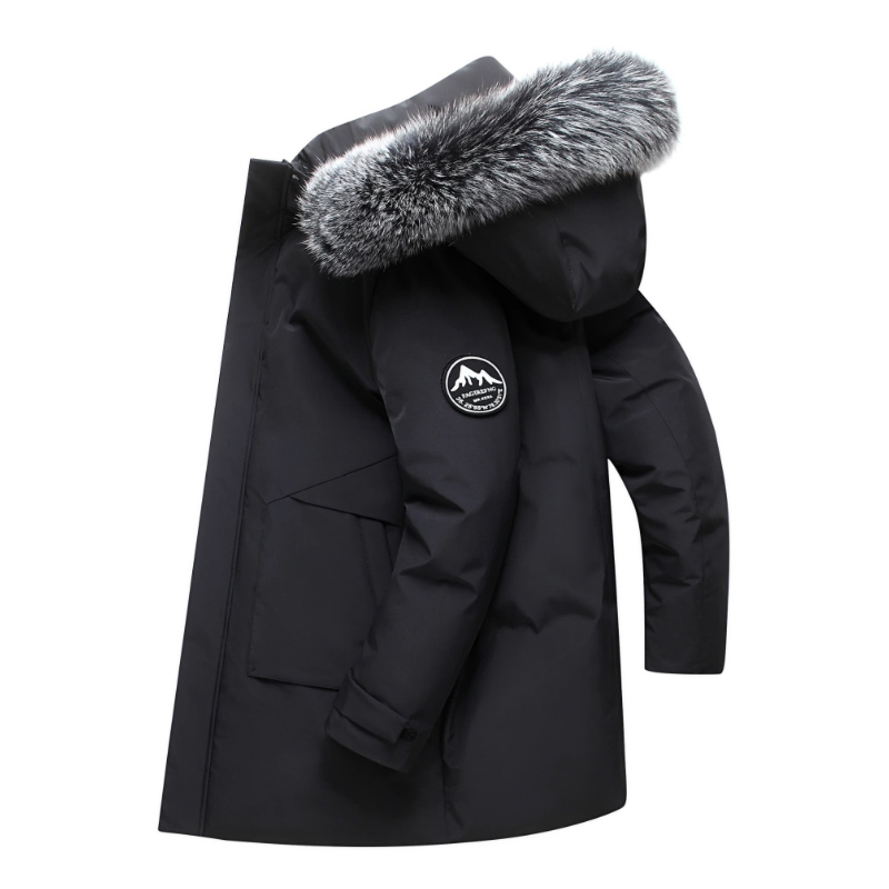 Jesień Zima Mężczyźni Wiatrood – Men Formal Wear Coat recenzja i cena
