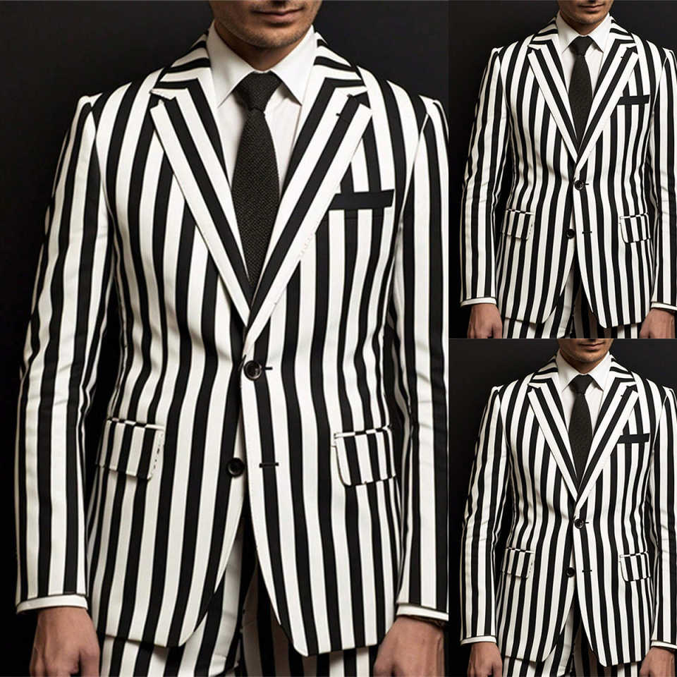 Męskie garnitury w paski na wi – Men'S Holiday Formal Wear recenzja i cena