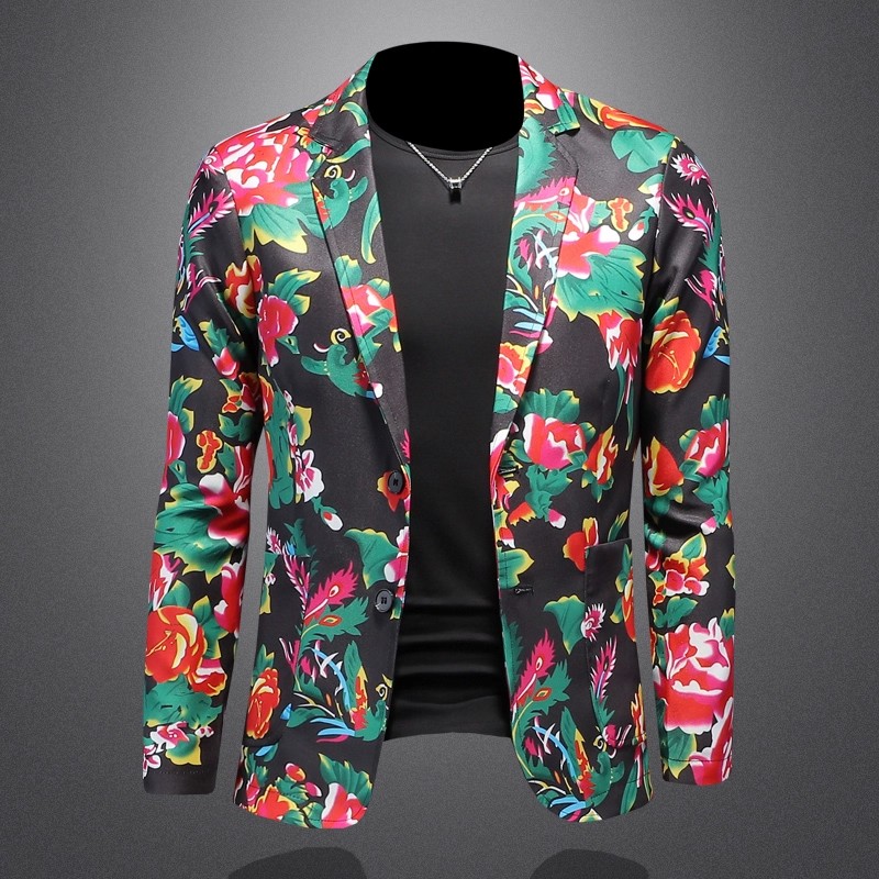 Męski garnitur slim fit w chiń – Large Men Formal Wear recenzja i cena