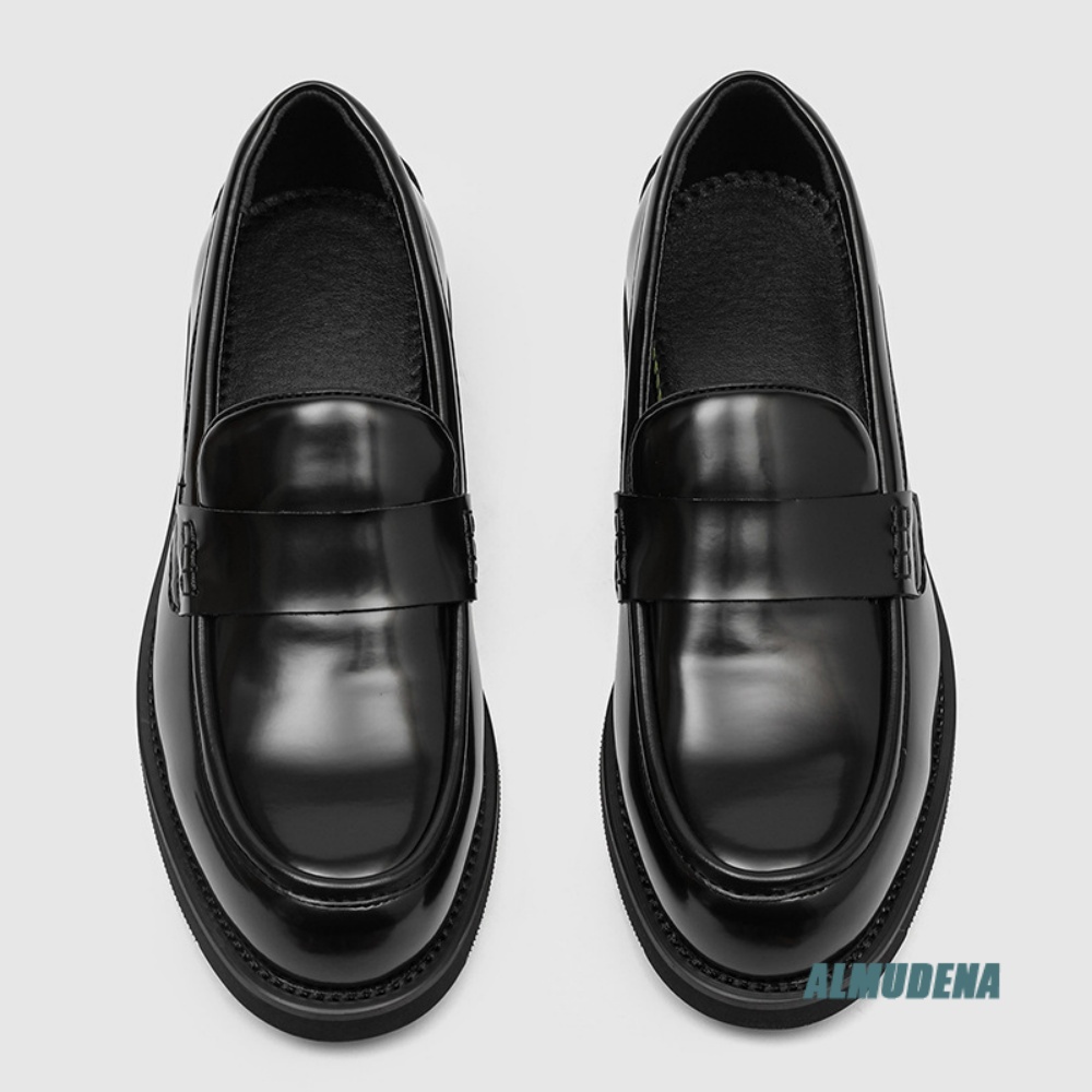 Modne męskie mokasyny z okrągł – Men Formal Wear Dress recenzja i cena