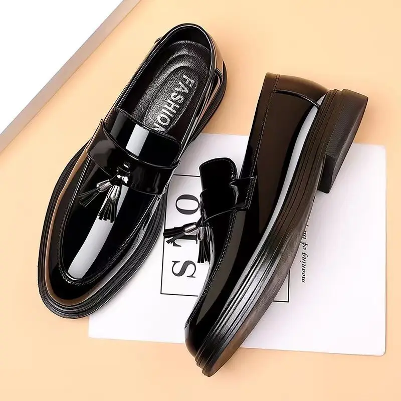 Black Social Shoe for Men Casu – Men'S Used Formal Wear recenzja i cena