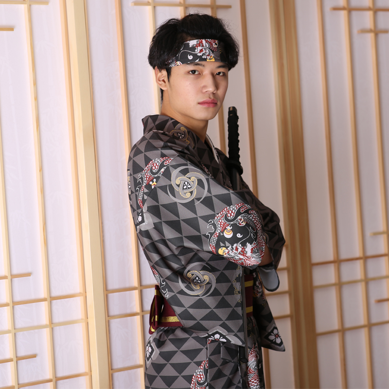 Męski strój kimono w nowym, az – Traditional Japanese Men'S Formal Wear recenzja i cena