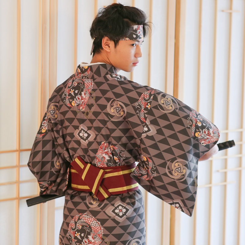 Męski strój kimono w nowym, az – Traditional Japanese Men'S Formal Wear recenzja i cena