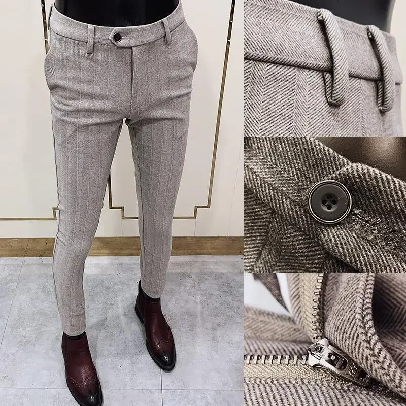 Jesienno-zimowe zagęszczone we – Men Formal Wear Dress recenzja i cena