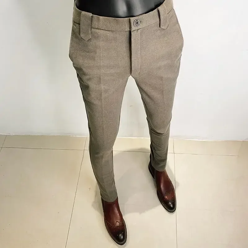 Jesienno-zimowe zagęszczone we – Men Formal Wear Dress recenzja i cena