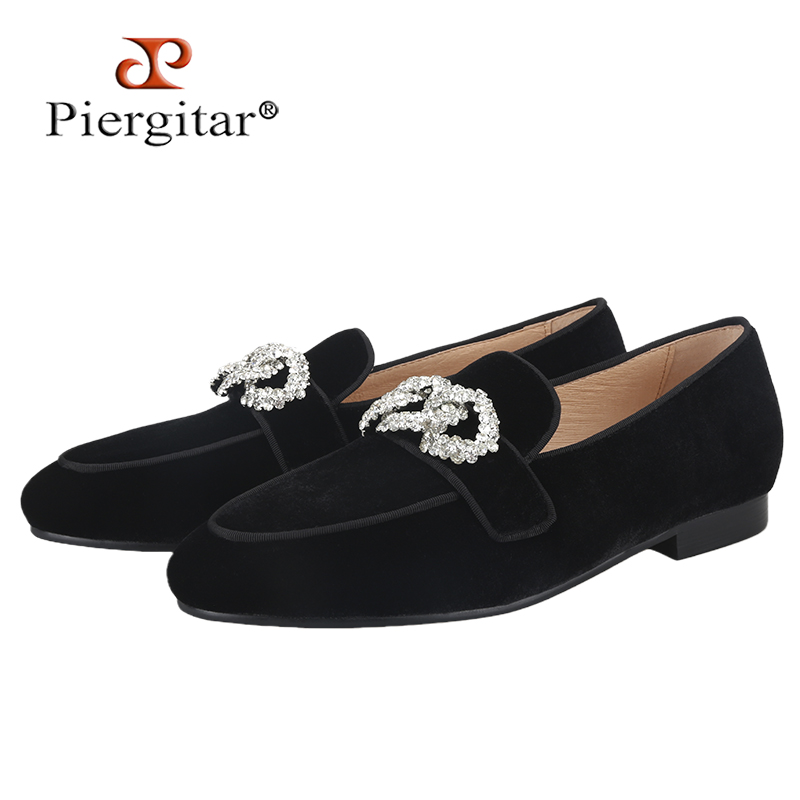Piergitar 2025 Czarne aksamitn – Men'S Formal Wear Slippers recenzja i cena