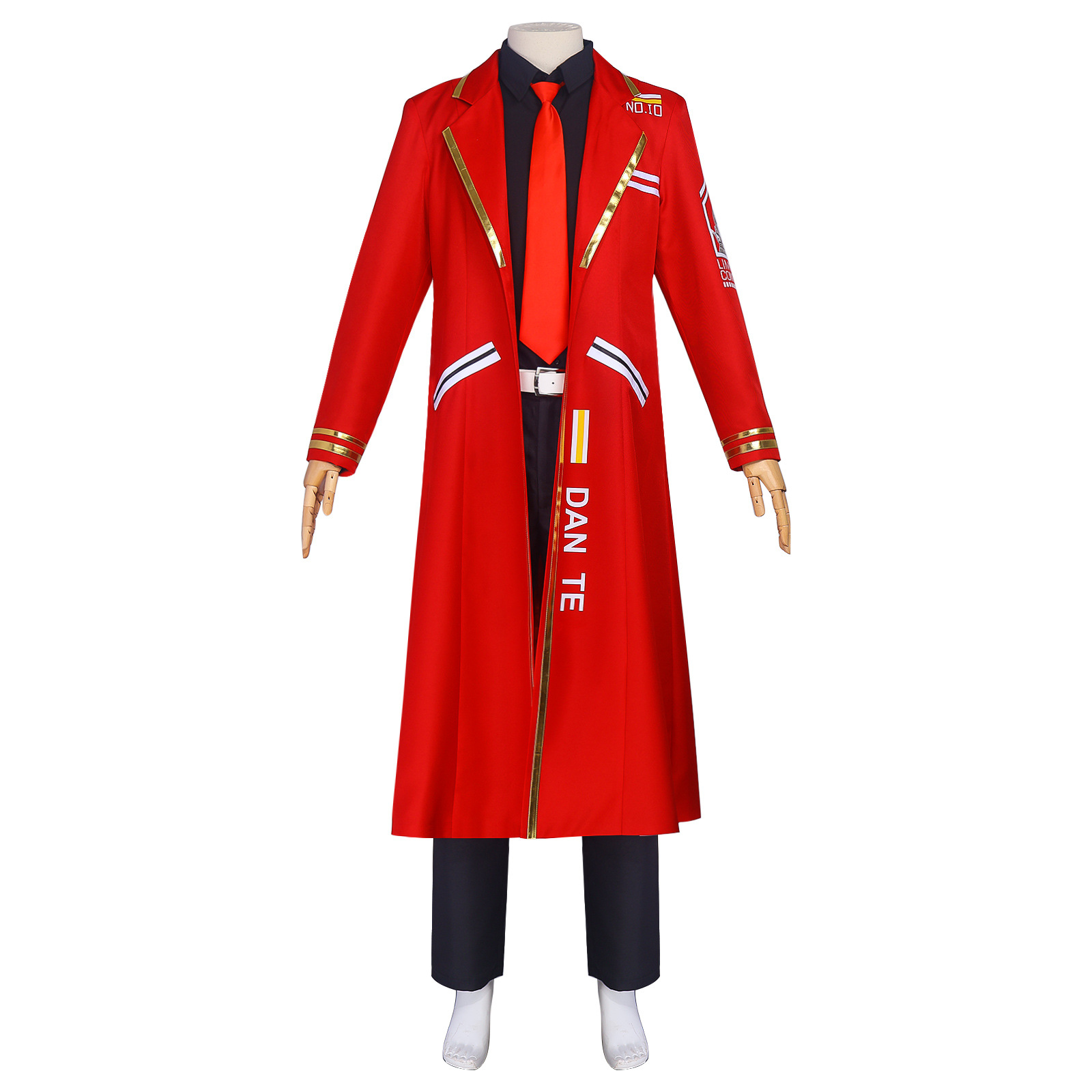 Kostium Cosplay Dante z DMC 5  – Men Formal Wear Coat recenzja i cena