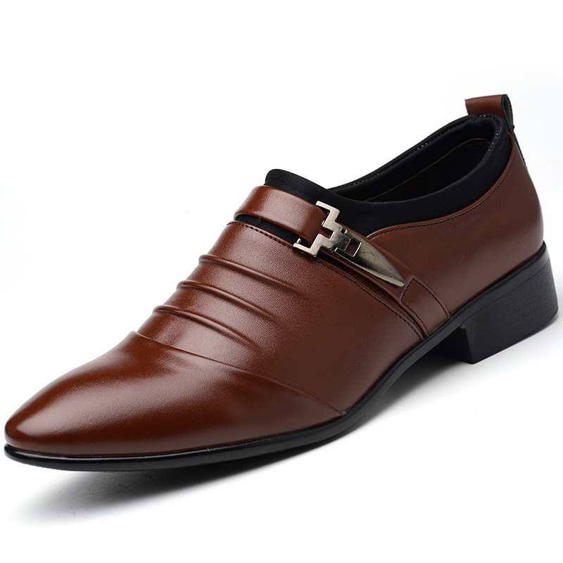 Męskie buty codzienne, niskie, – Large Men Formal Wear recenzja i cena