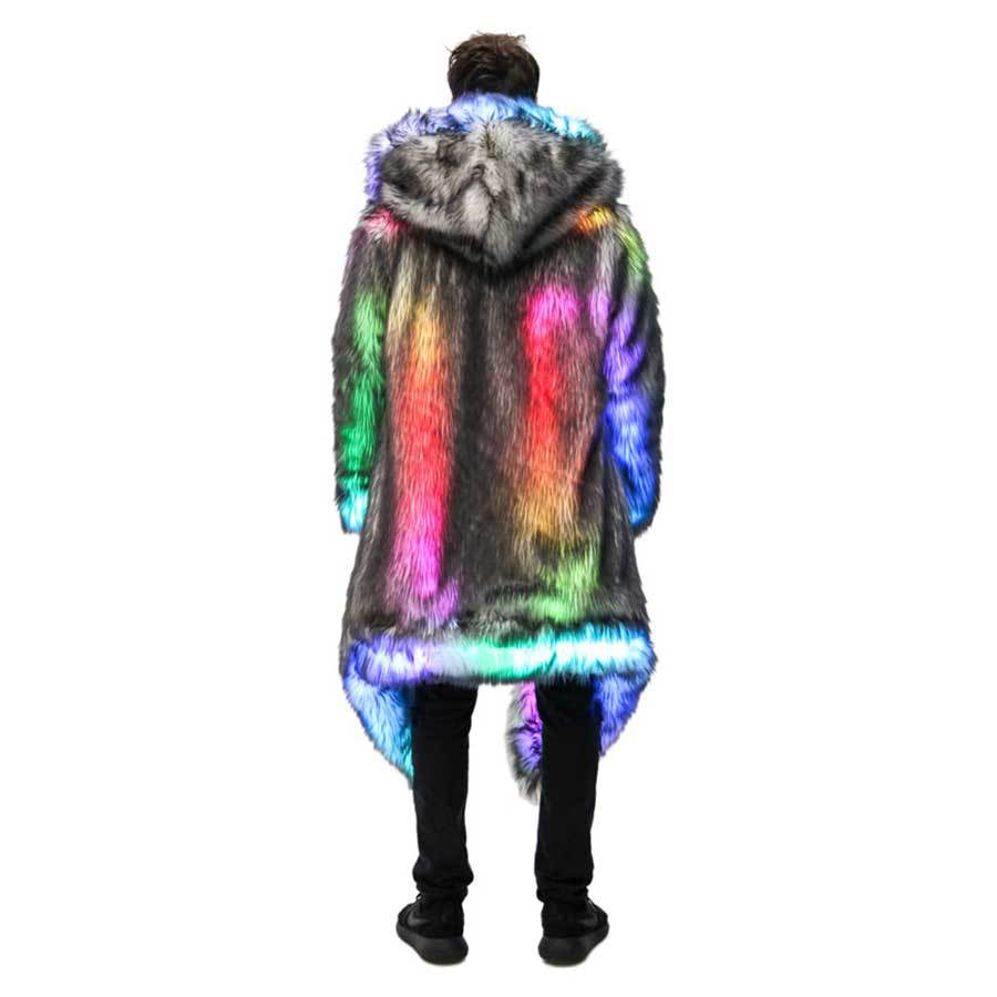 Męski płaszcz ze sztucznego fu – Men Formal Wear Coat recenzja i cena
