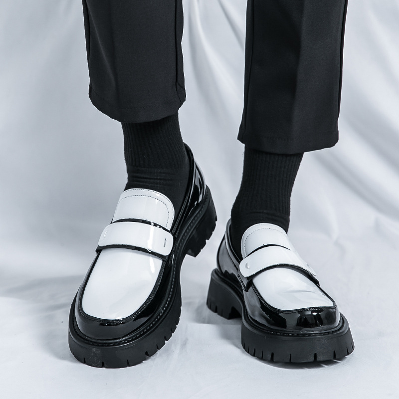 Męskie mokasyny w stylu brytyj – Large Men Formal Wear recenzja i cena