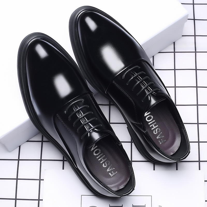 Męskie Eleganckie Oksfordy Wiz – Men Formal Wear Dress recenzja i cena