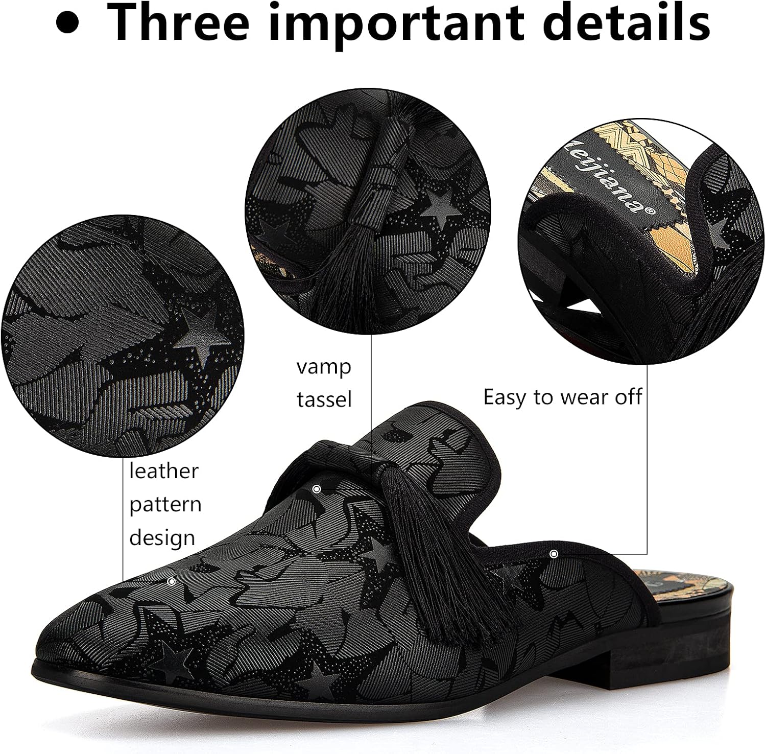 Kapcie męskie Wsuwane mokasyny – Men'S Formal Wear Slippers recenzja i cena