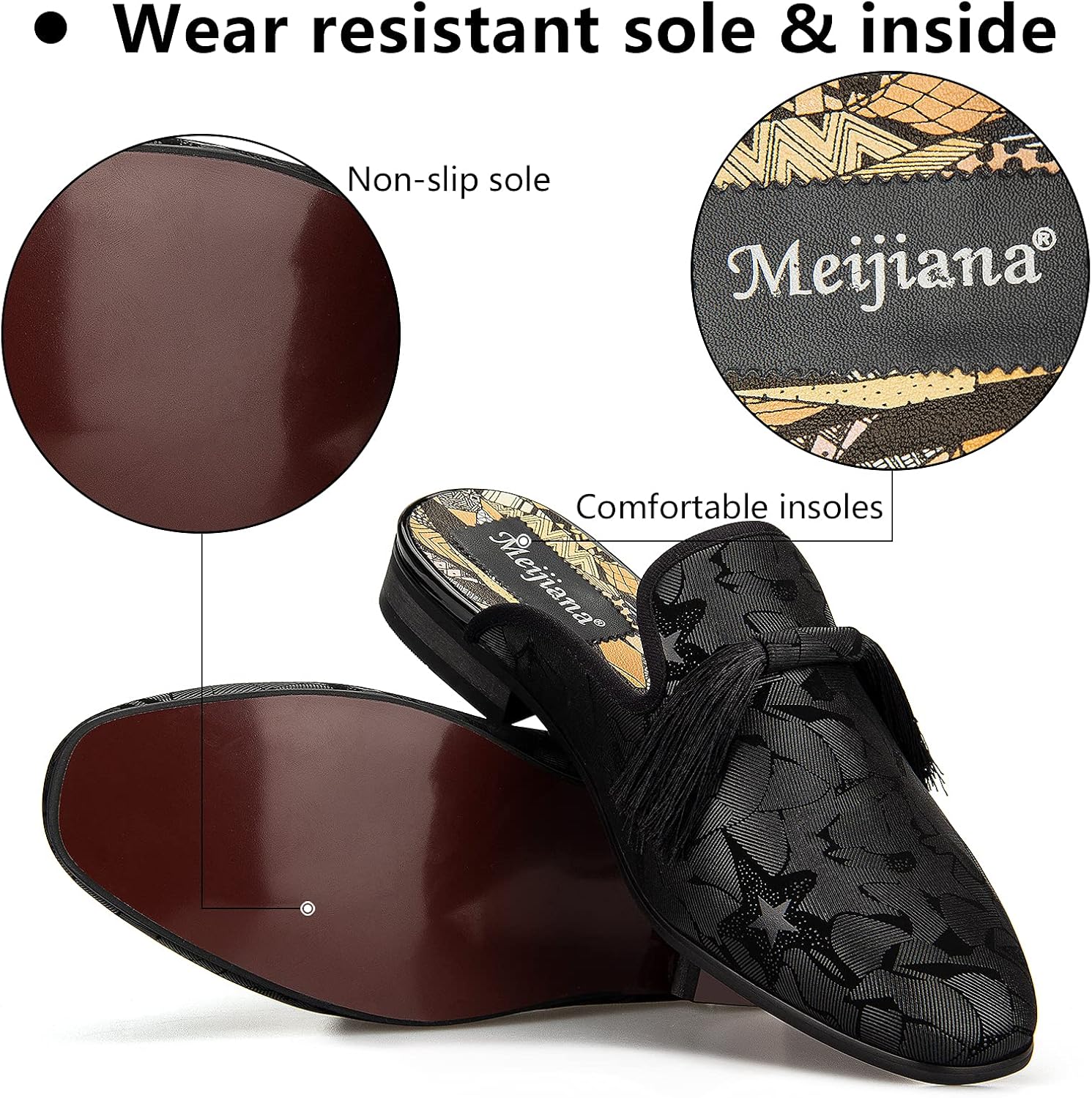 Kapcie męskie Wsuwane mokasyny – Men'S Formal Wear Slippers recenzja i cena