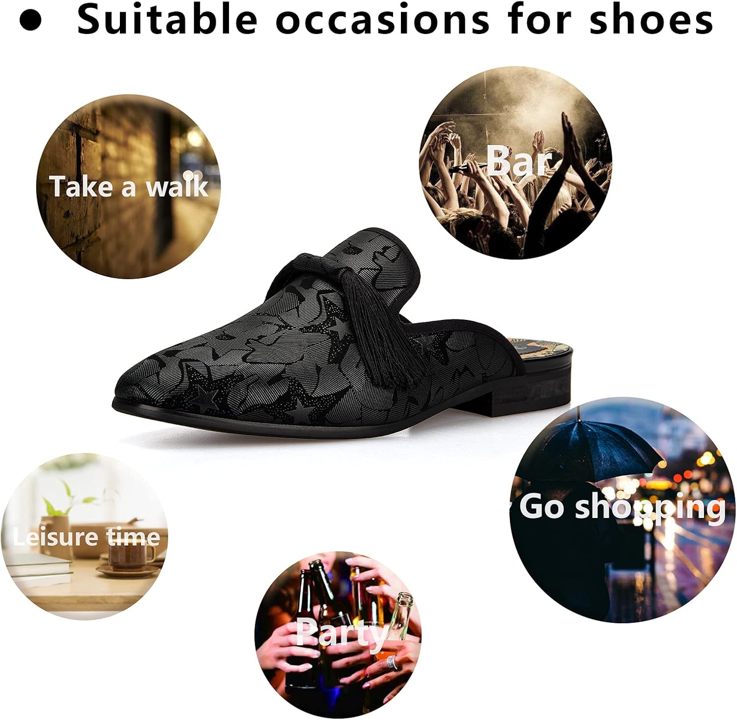 Kapcie męskie Wsuwane mokasyny – Men'S Formal Wear Slippers recenzja i cena