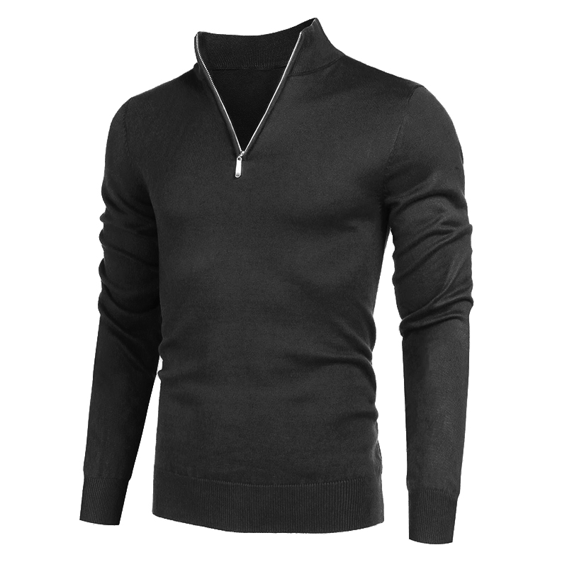 Jesienne męskie golfy Streetwe – Men Formal Wear Coat recenzja i cena