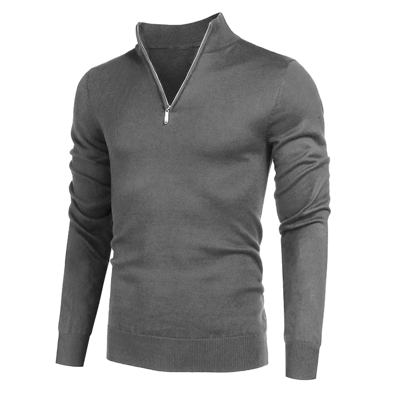 Jesienne męskie golfy Streetwe – Men Formal Wear Coat recenzja i cena