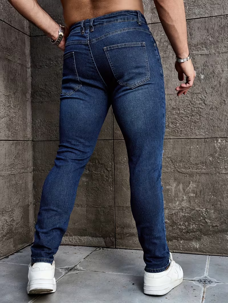 Męskie jeansy ze stretchem - o – Men Formal Wear With Jeans recenzja i cena