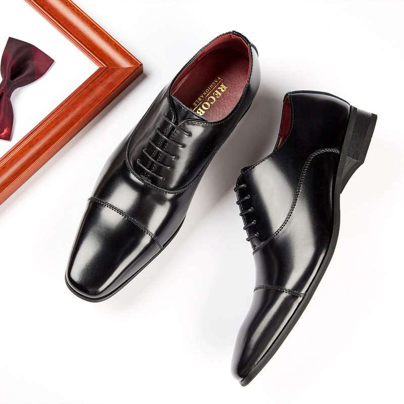 Męskie buty wizytowe skórzane  – Men'S Used Formal Wear recenzja i cena