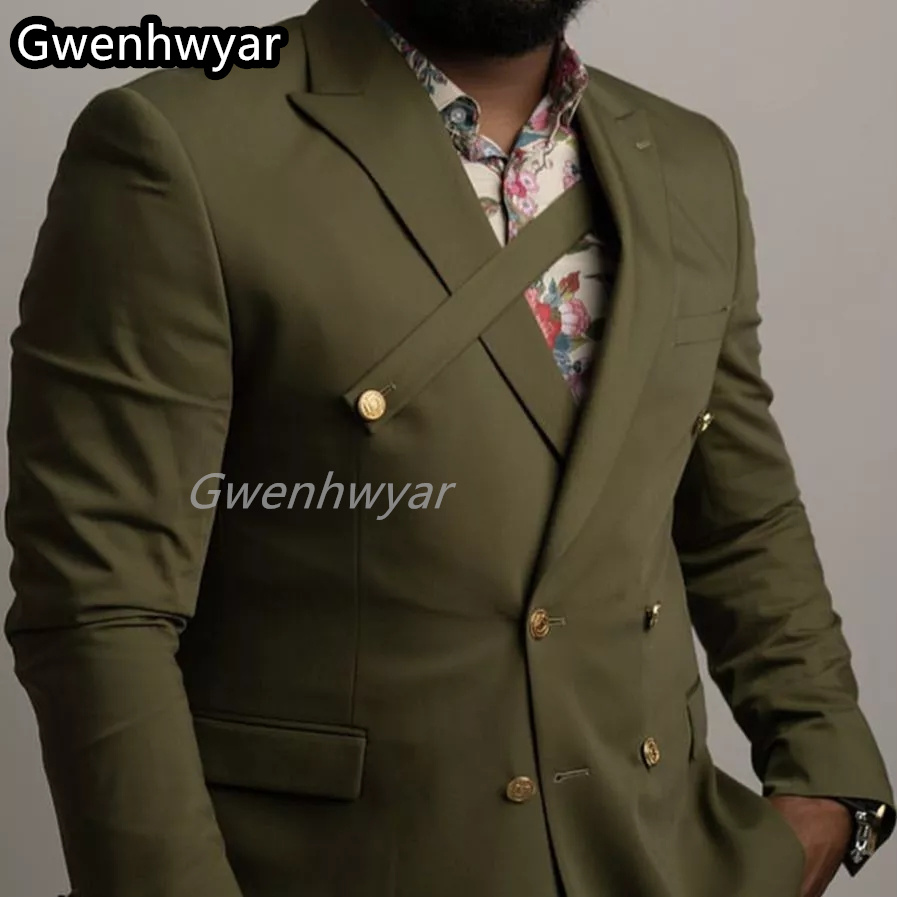 Gwenhwyar Grey Double Breasted – Men Formal Wear Clothes recenzja i cena