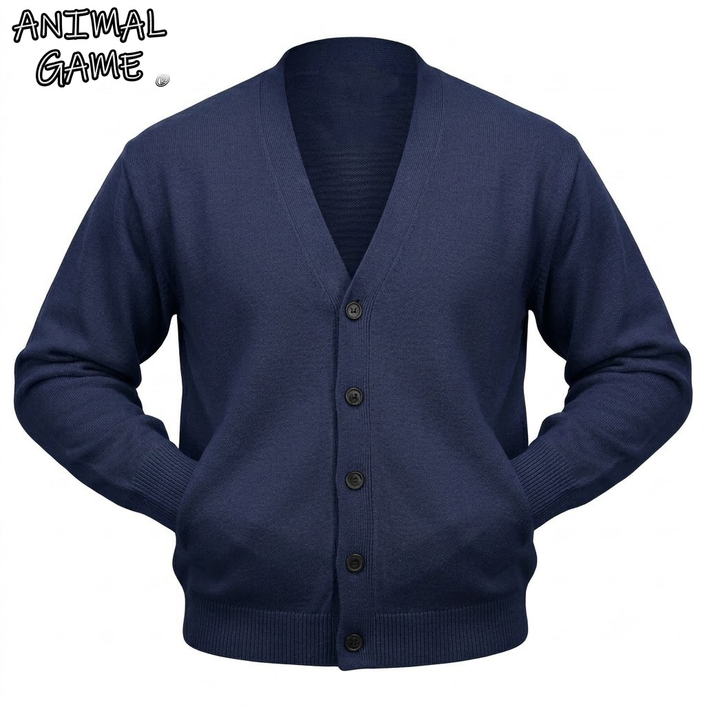 Jesienny męski sweter rozpinan – Men Formal Wear Coat recenzja i cena