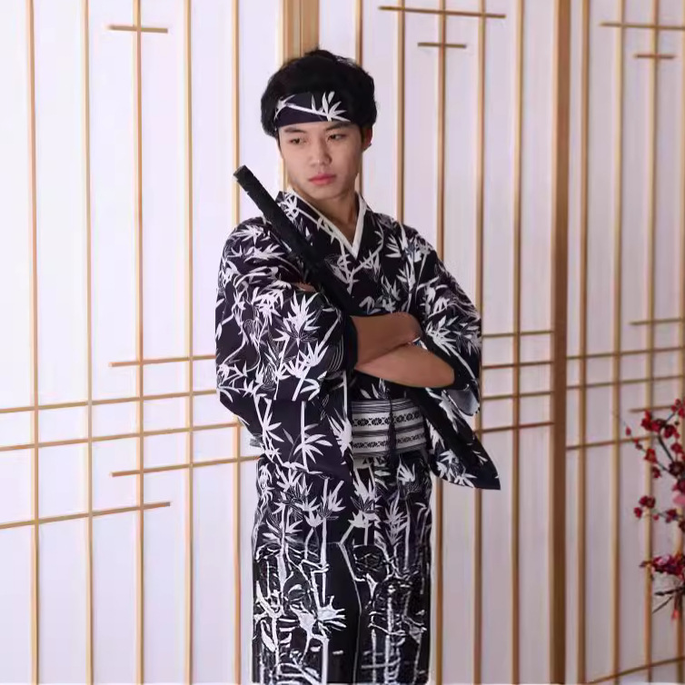 Męski japoński kimono z bambus – Traditional Japanese Men'S Formal Wear recenzja i cena