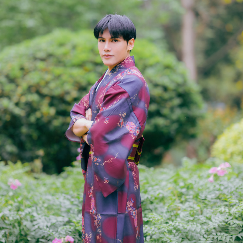 Japońska odzież etniczna Kimon – Traditional Japanese Men'S Formal Wear recenzja i cena