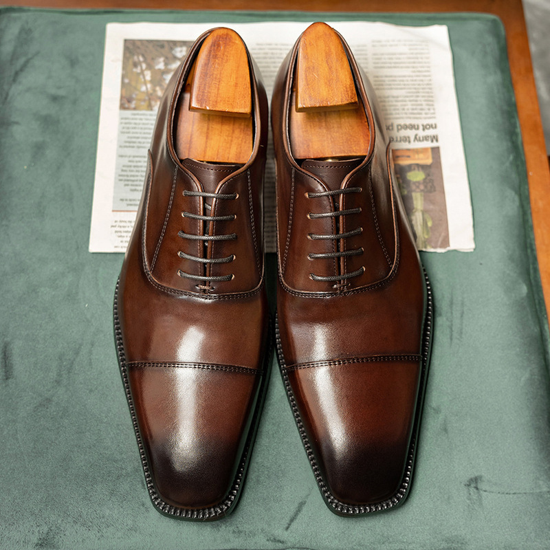 Eleganckie męskie buty bizneso – High End Men'S Formal Wear recenzja i cena